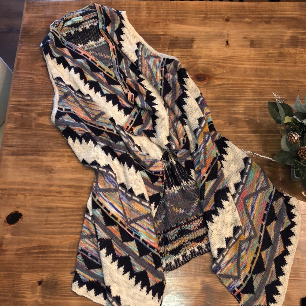 Tribal Print Vest